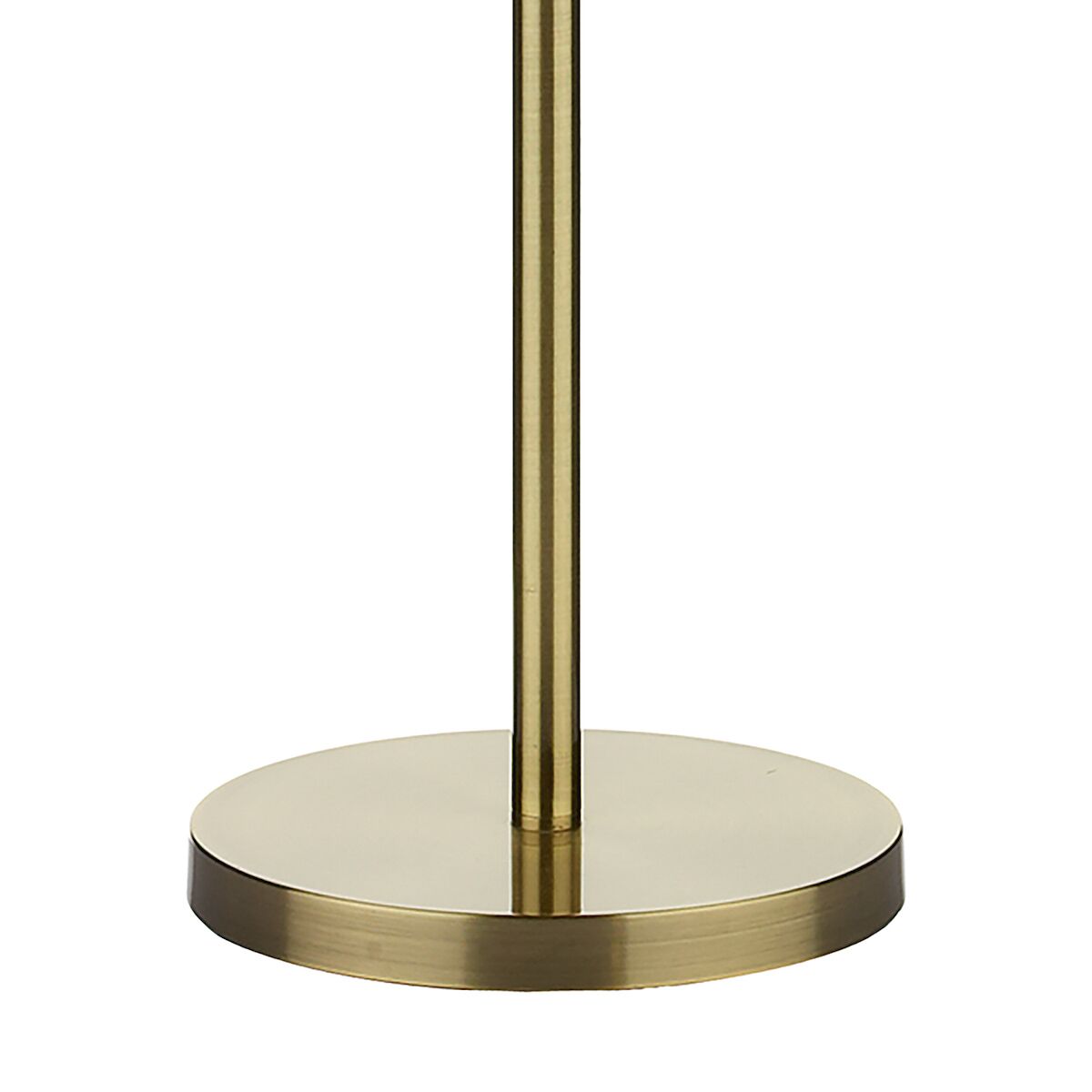 Madrid Floor Lamp Antique Brass With Shade Antique Brass - Image 4