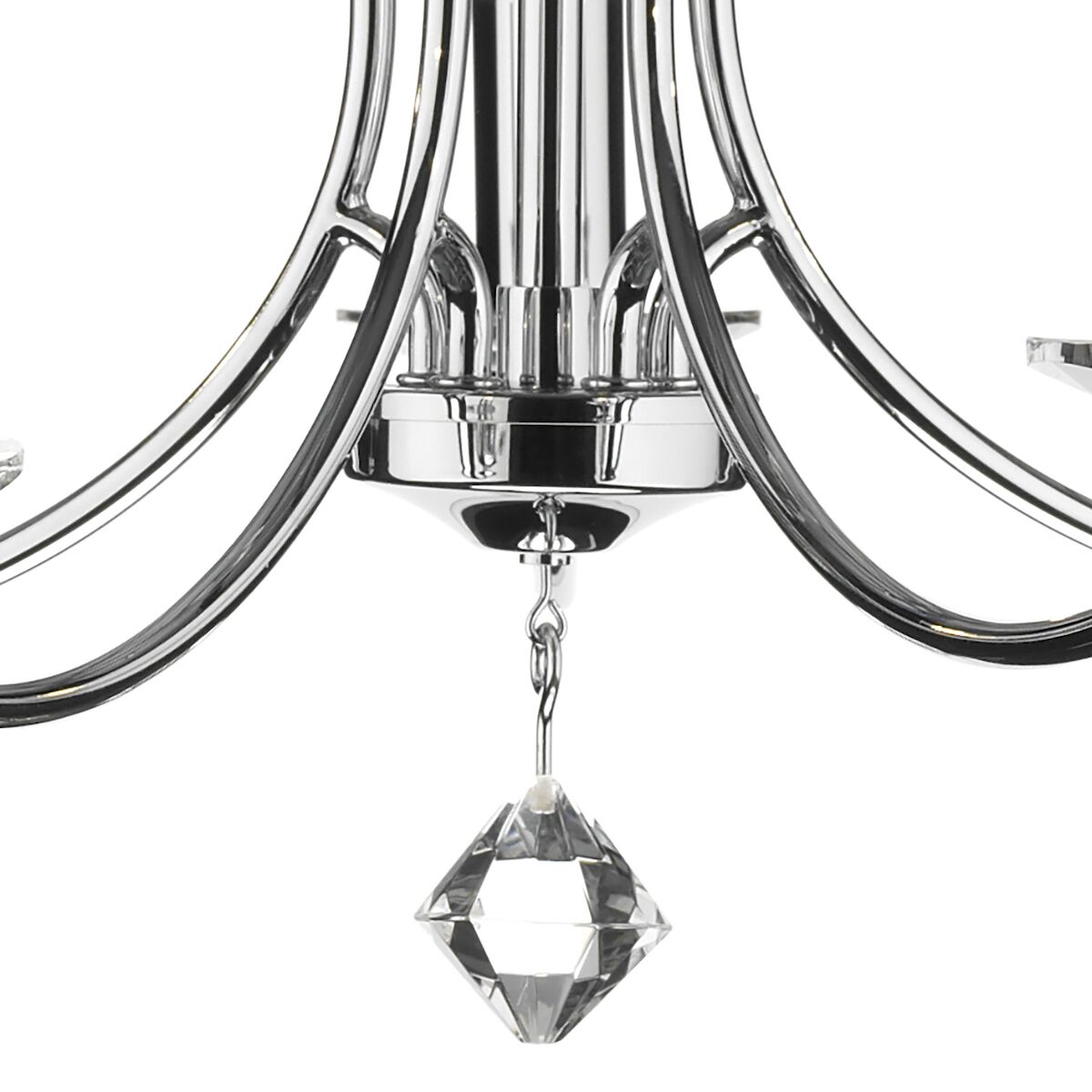 Medusa 5 Light Dual Mount Pendant K9 Crystal Polished Chrome<br>Polished Chrome - Image 3