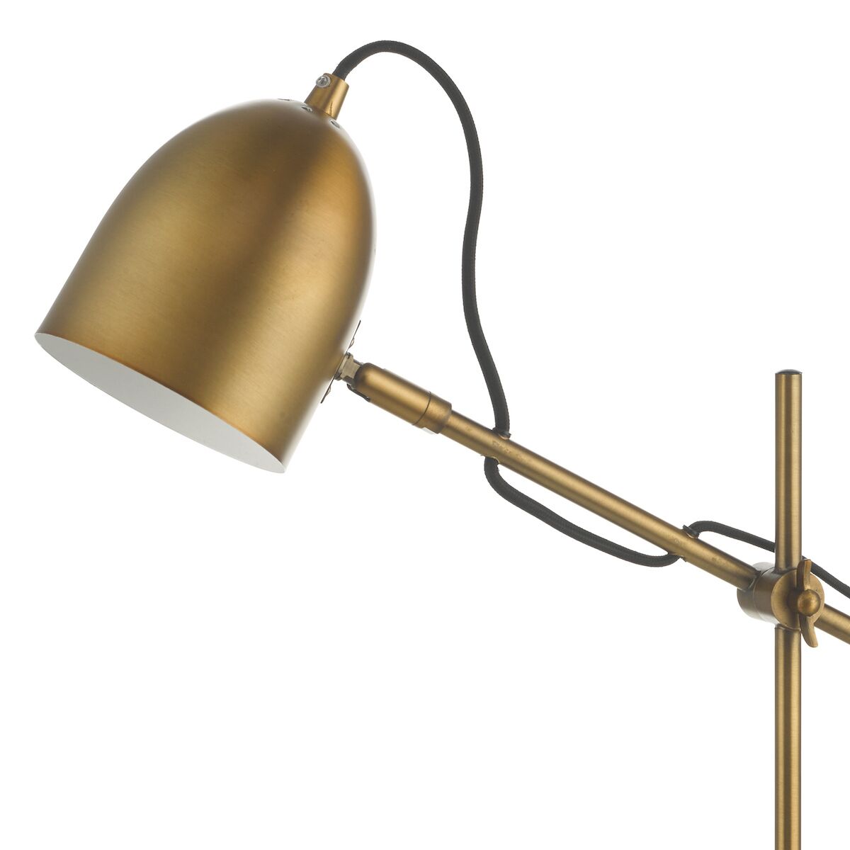 Mendal Task Lamp Bronze & Marble<br>Antique Bronze - Image 4