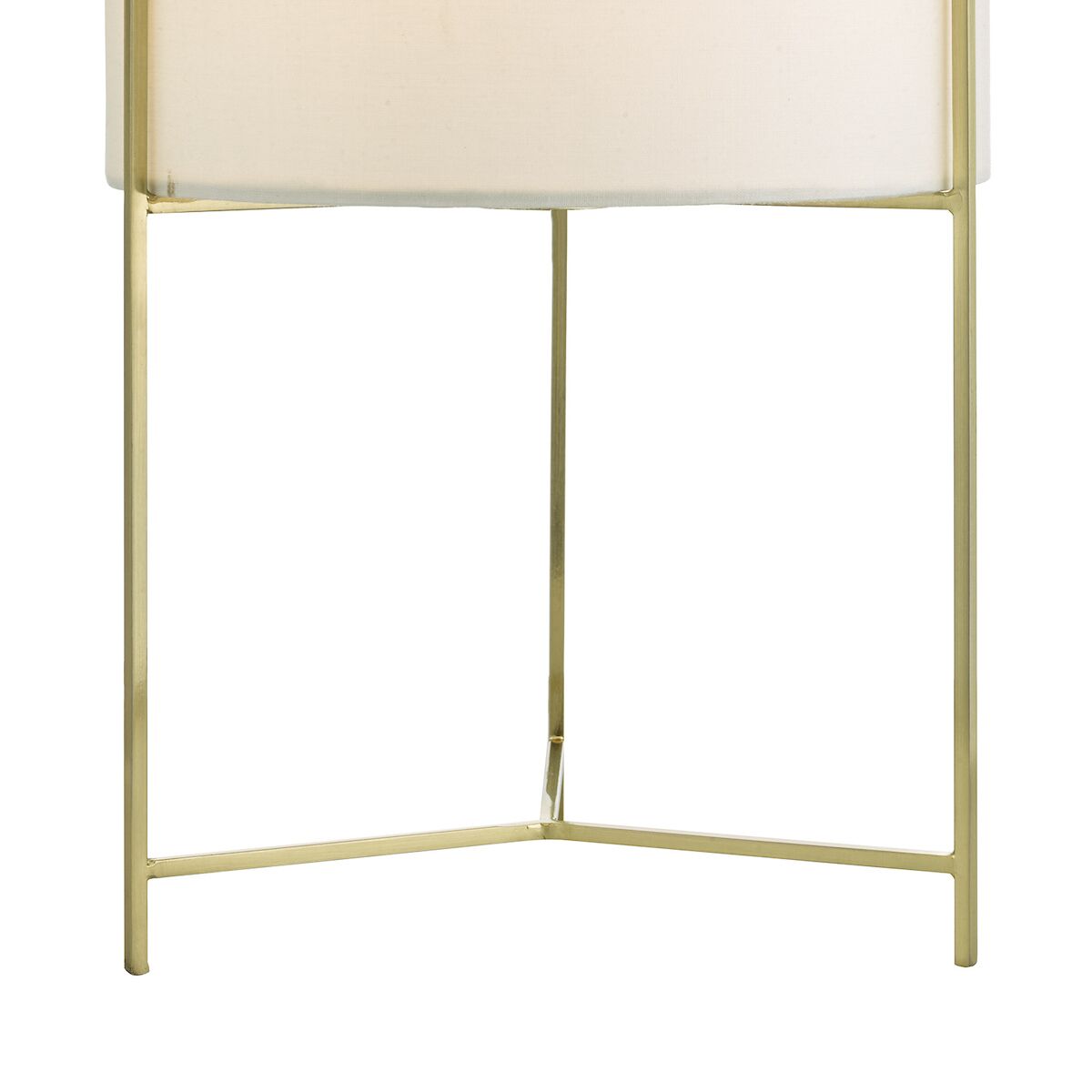Michaela Table Lamp Satin Gold With Shade <br>Satin Gold - Image 2