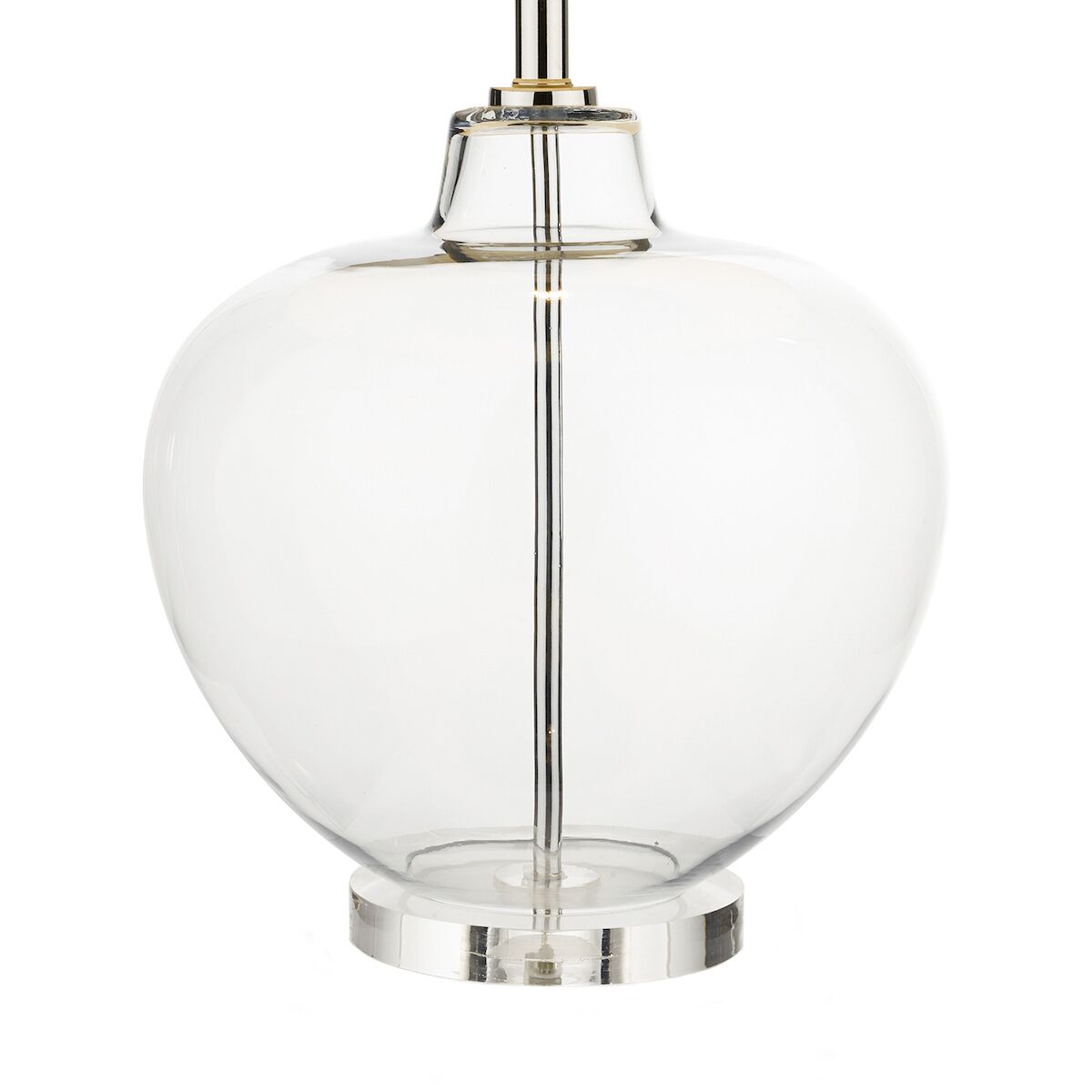 Moffat Table Lamp Glass Polished Chrome Base Only<br>Glass - Image 2