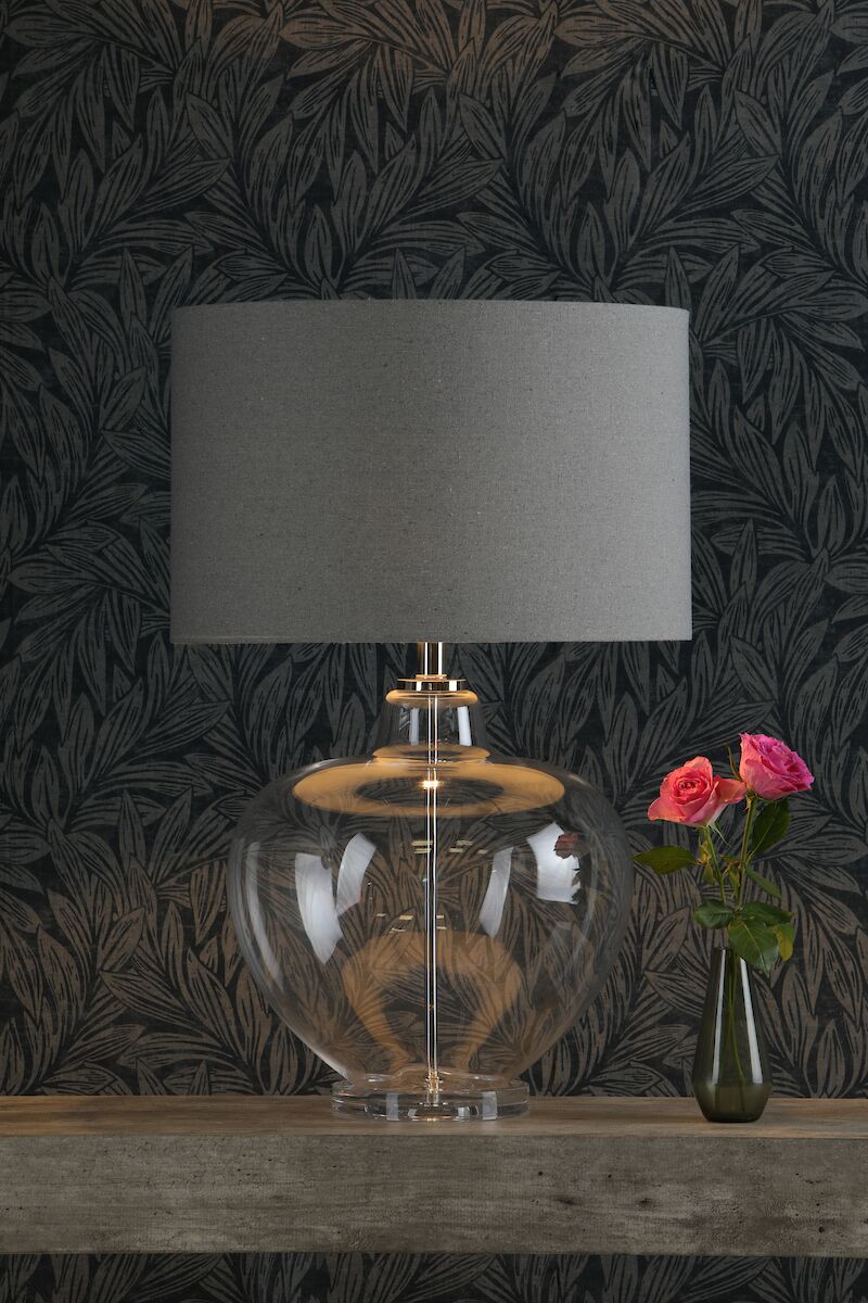 Moffat Table Lamp Glass Polished Chrome Base Only<br>Glass - Image 4
