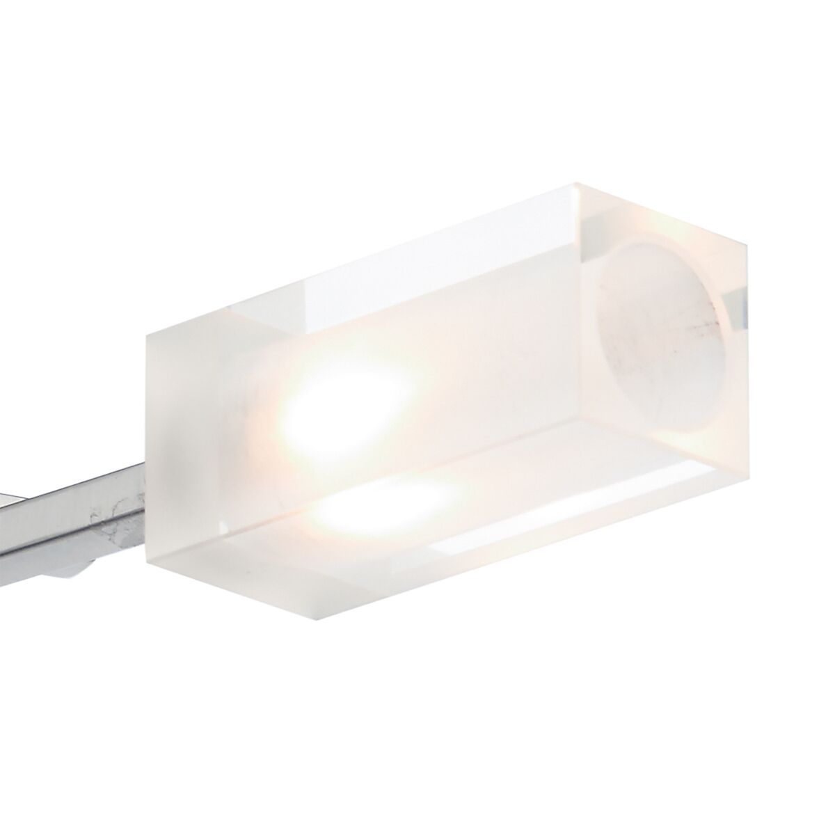 Morgan 3 Light Semi Flush Satin Chrome<br>Satin Chrome - Image 3