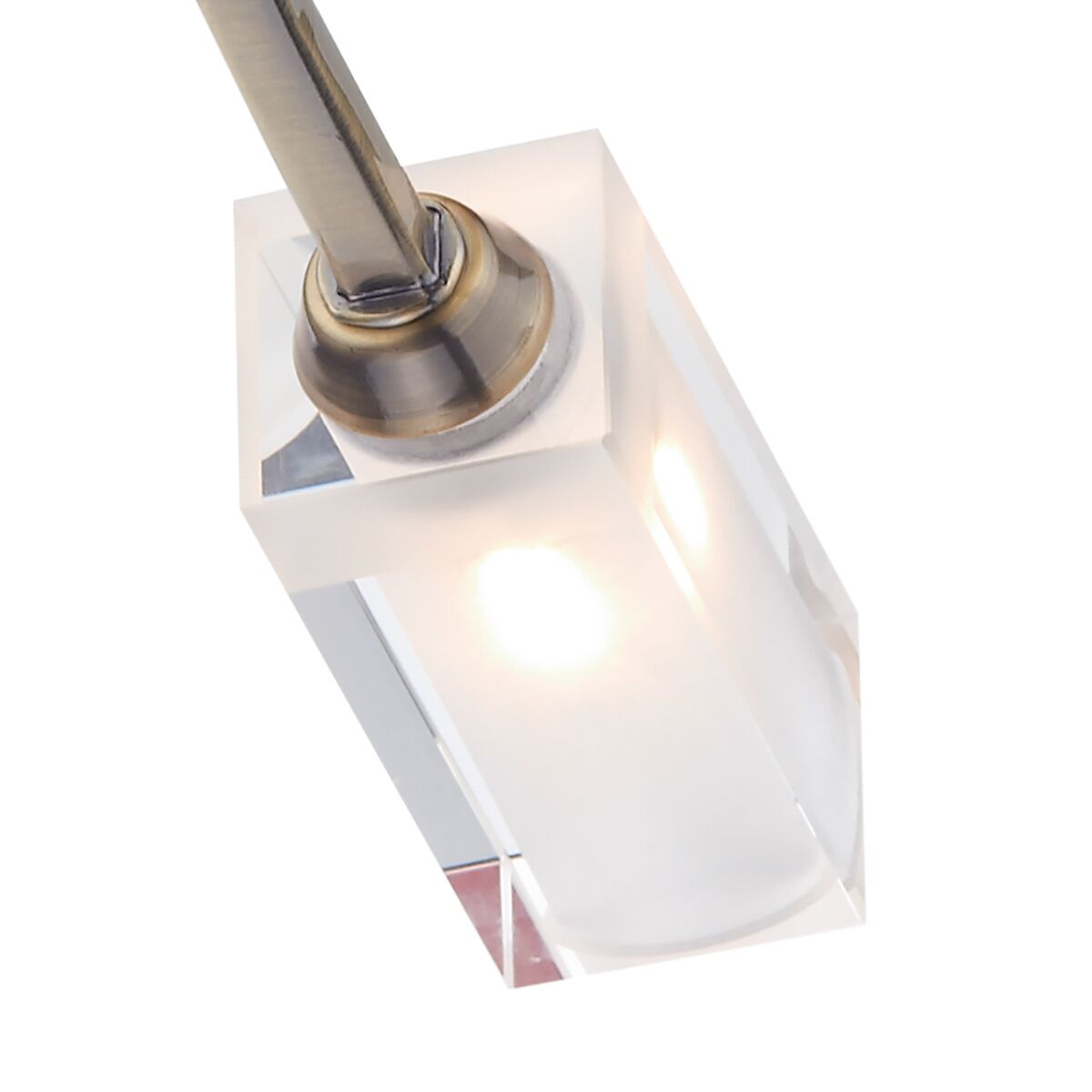 Morgan 3 Light Semi Flush Antique Brass<br>Antique Brass - Image 3
