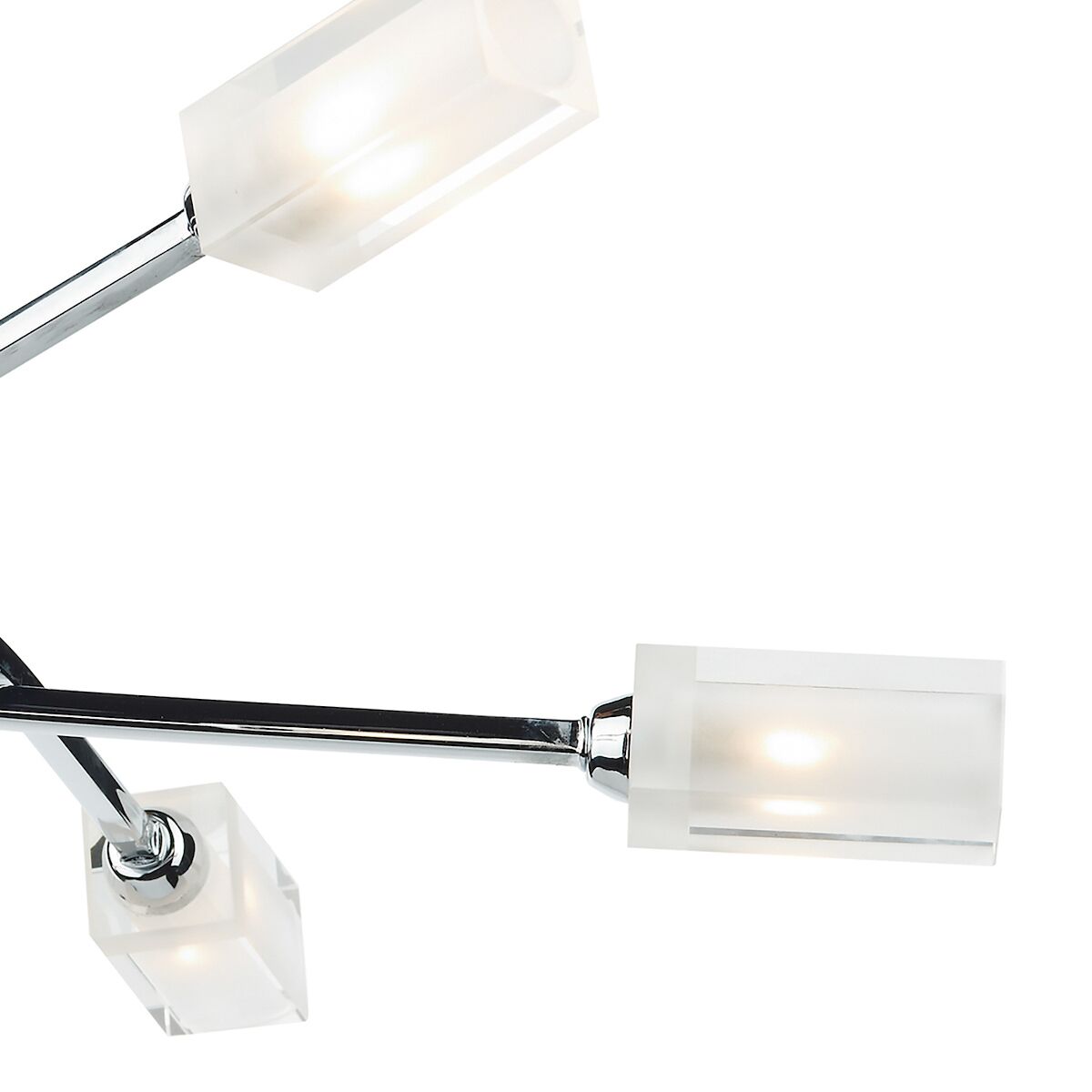 Morgan 6 Light Semi Flush Polished Chrome<br>Polished Chrome - Image 3