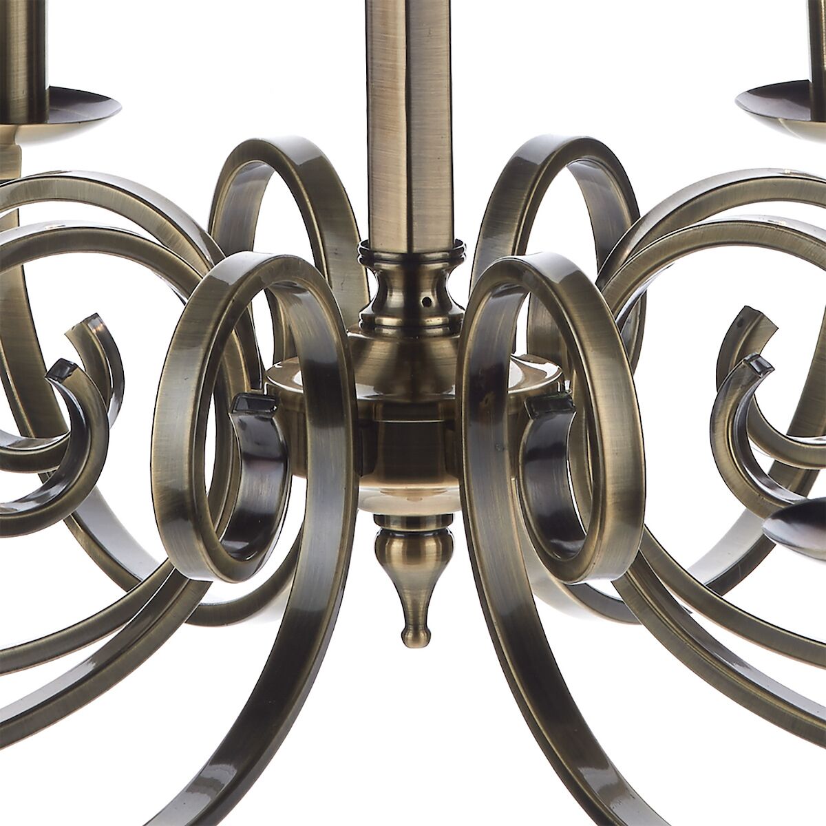 Murray 8 Light Dual Mount Pendant Antique Brass<br>Antique Brass - Image 3