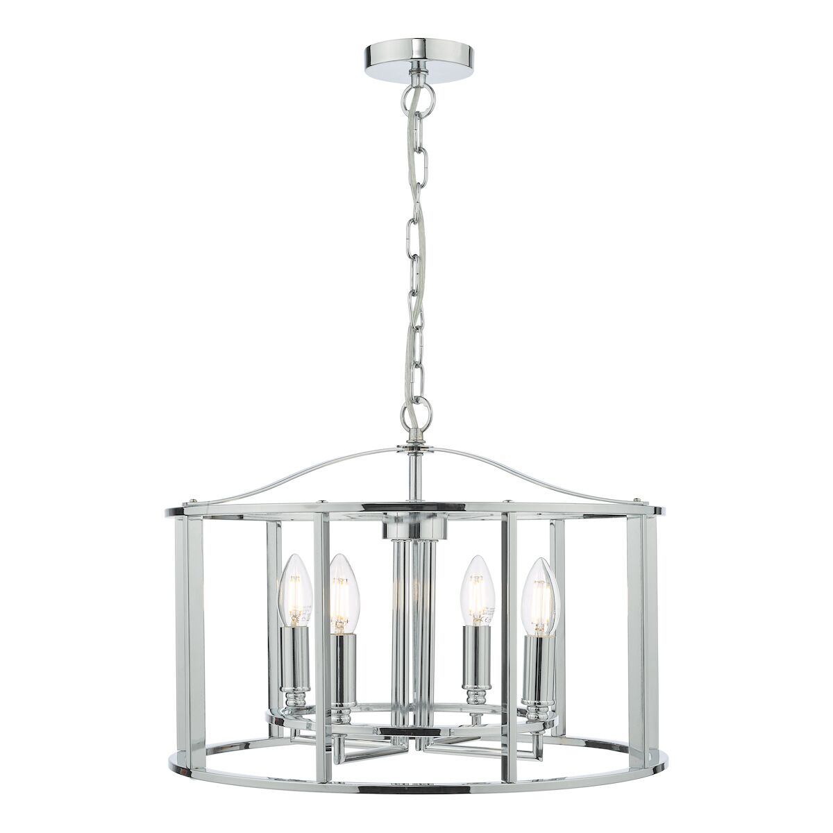 Myka 4 Light Pendant Polished Chrome<br>Polished Chrome