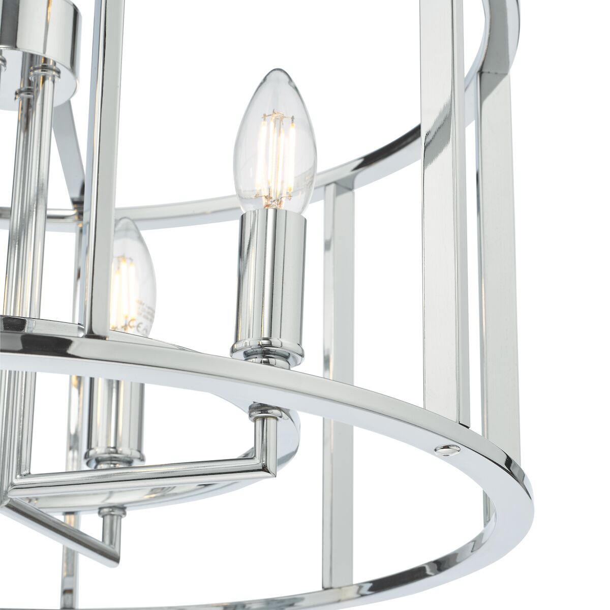 Myka 4 Light Pendant Polished Chrome<br>Polished Chrome - Image 5