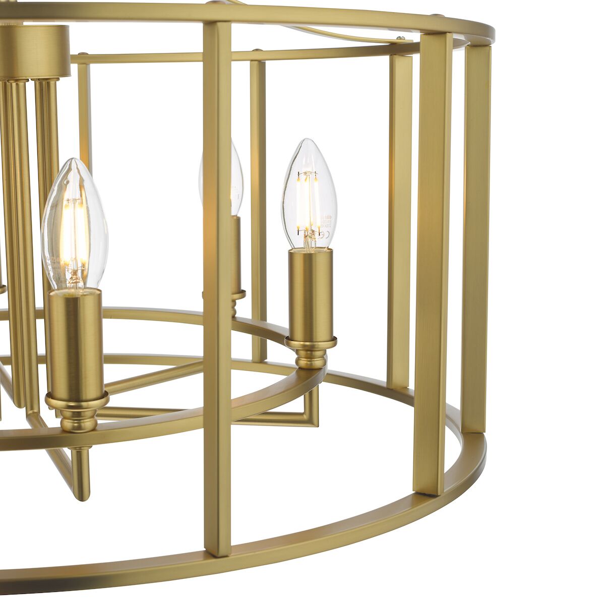 Myka 6 Light Pendant Brushed Bronze<br>Brushed Bronze - Image 3