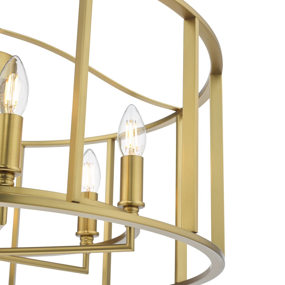 Myka 6 Light Pendant Brushed Bronze<br>Brushed Bronze - Image 4