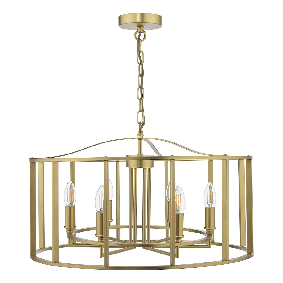 Myka 6 Light Pendant Brushed Bronze<br>Brushed Bronze - Image 5