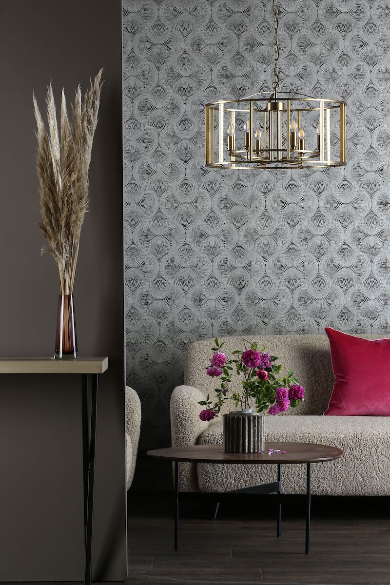 Myka 6 Light Pendant Brushed Bronze<br>Brushed Bronze - Image 7