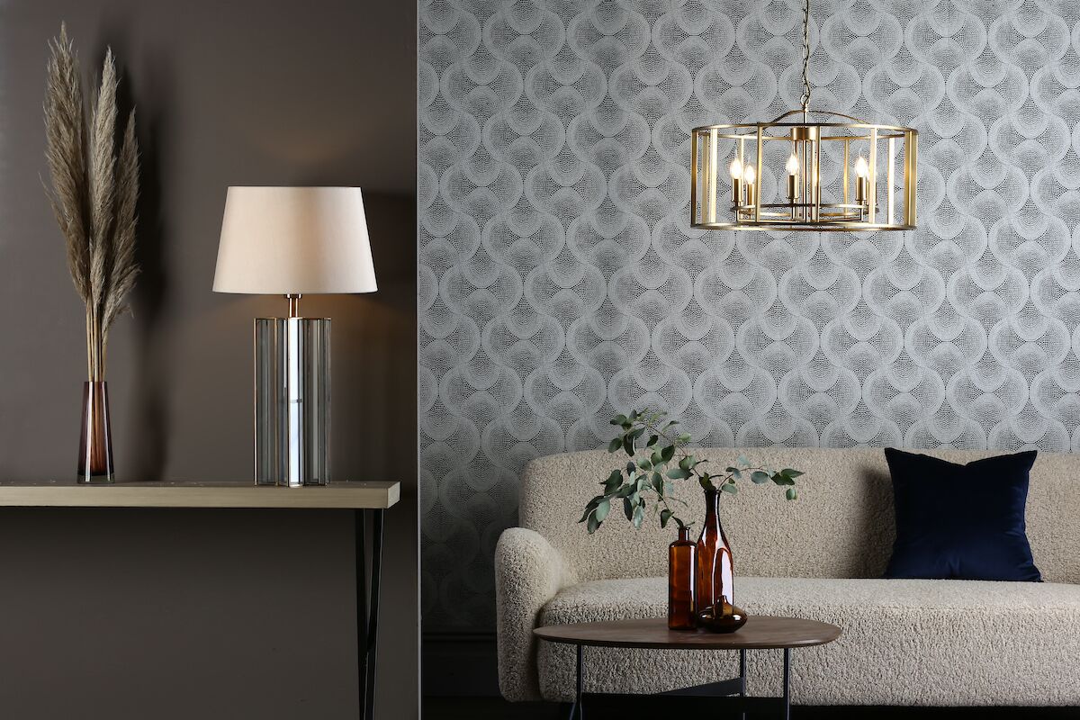 Myka 6 Light Pendant Brushed Bronze<br>Brushed Bronze - Image 10