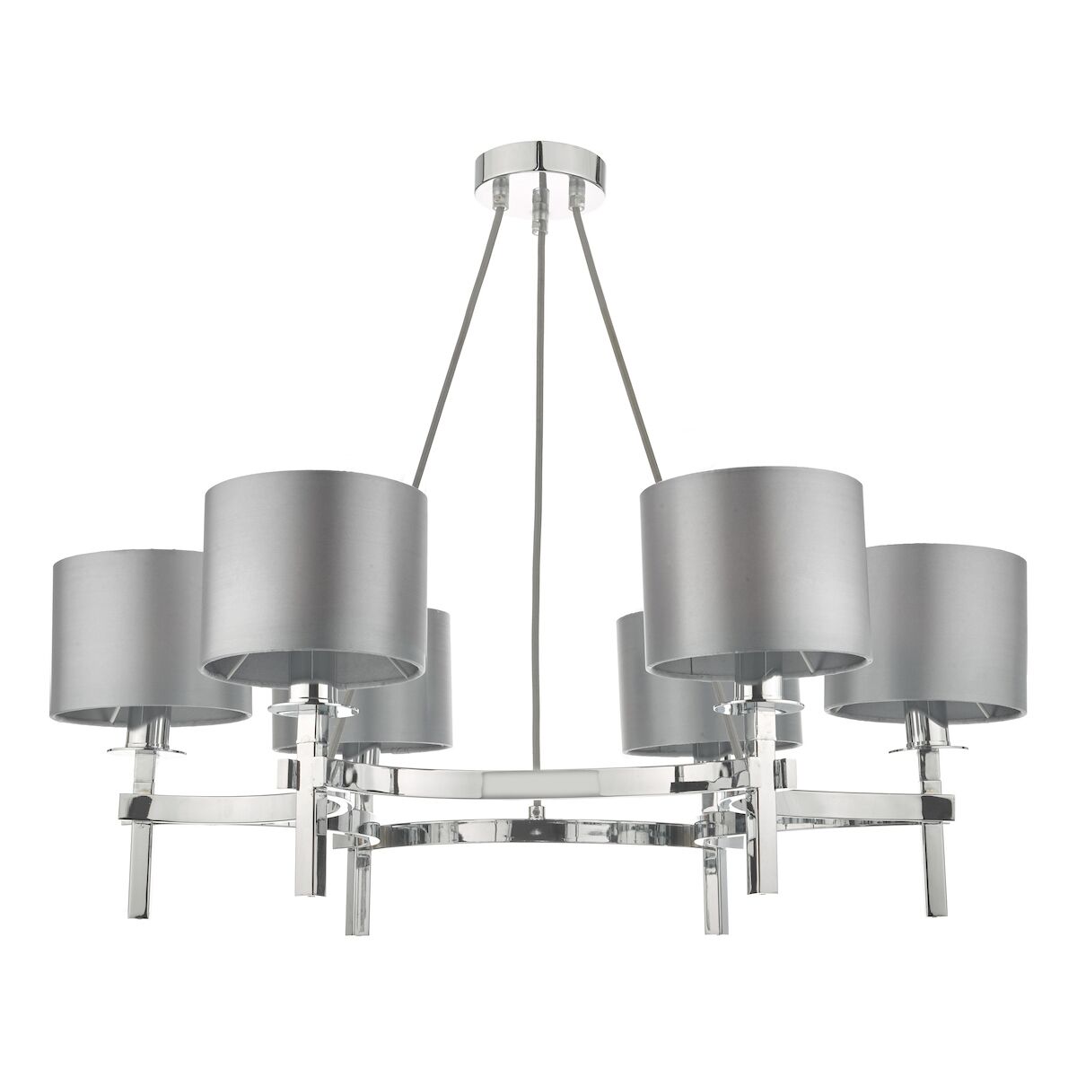 Nacala 6 Light Pendant Polished Chrome<br>Polished Chrome - Image 6