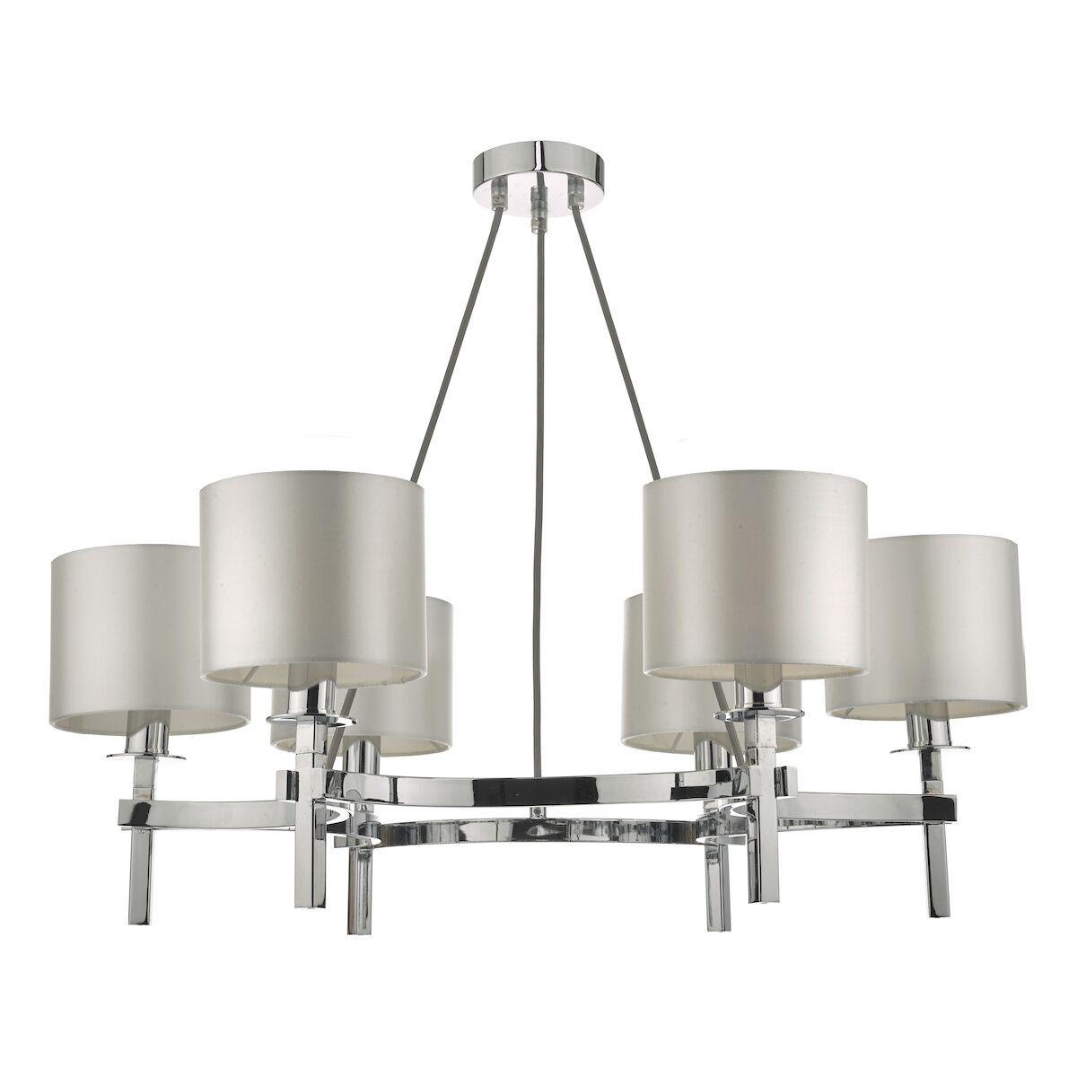 Nacala 6 Light Pendant Polished Chrome<br>Polished Chrome - Image 8