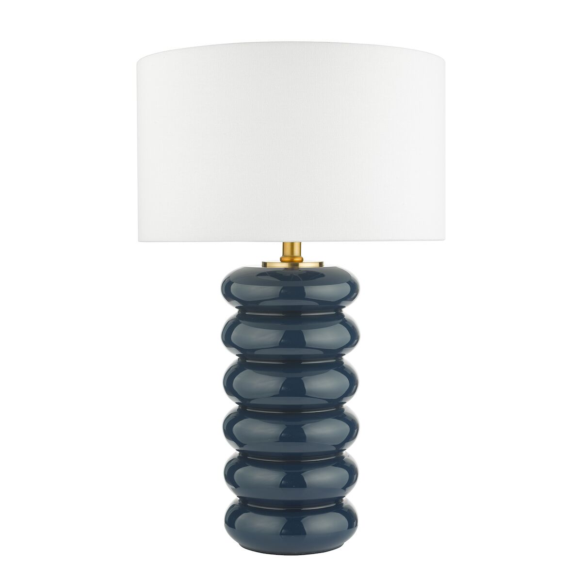 Niamh Table Lamp Blue Glass Base Only<br>Blue Glass - Image 2