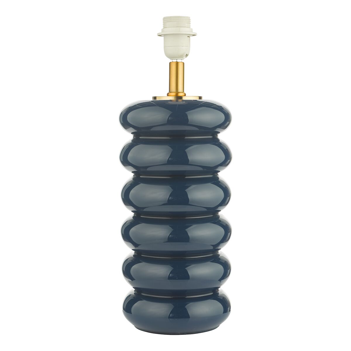 Niamh Table Lamp Blue Glass Base Only<br>Blue Glass - Image 3