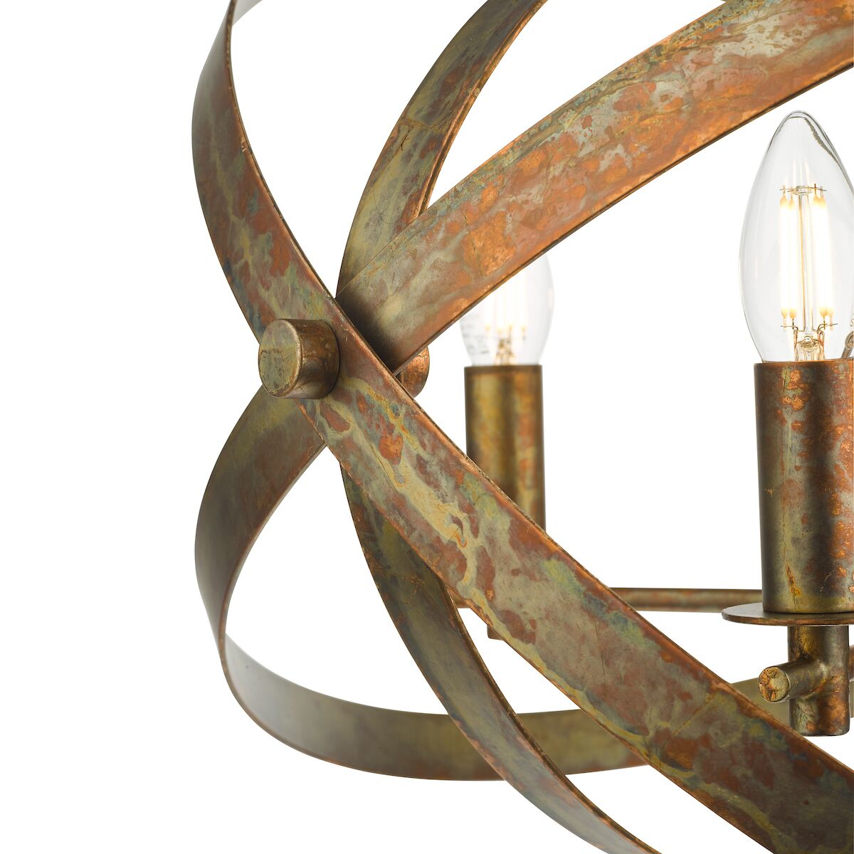 Nitya 5 Light Pendant Mottled Copper<br>Mottled Copper - Image 4