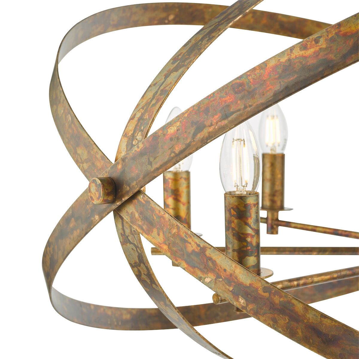 Nitya 8 Light Pendant Mottled Copper<br>Mottled Copper - Image 6