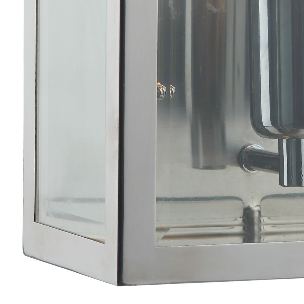 Notary Outdoor Wall Light Stainless Steel IP44<br>Polished Stainless Steel - Image 3