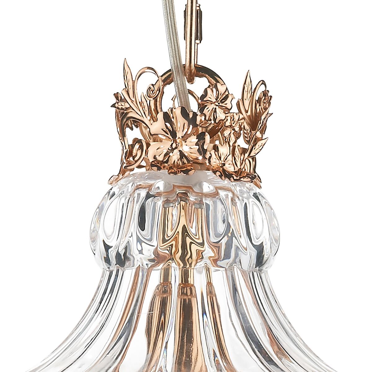 Ottoman 1 Light Pendant French Gold<br>Polished Gold - Image 2