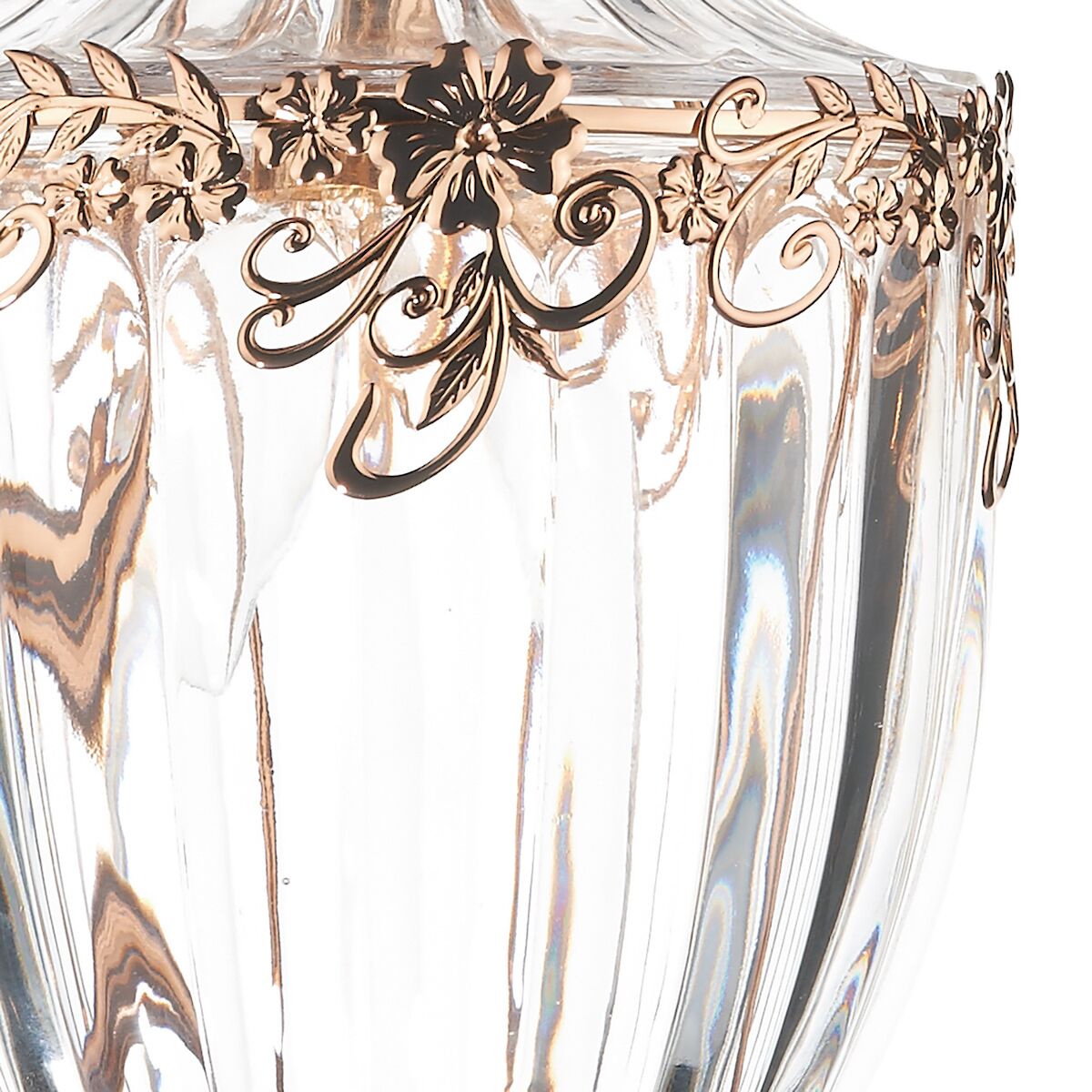 Ottoman 1 Light Pendant French Gold<br>Polished Gold - Image 4