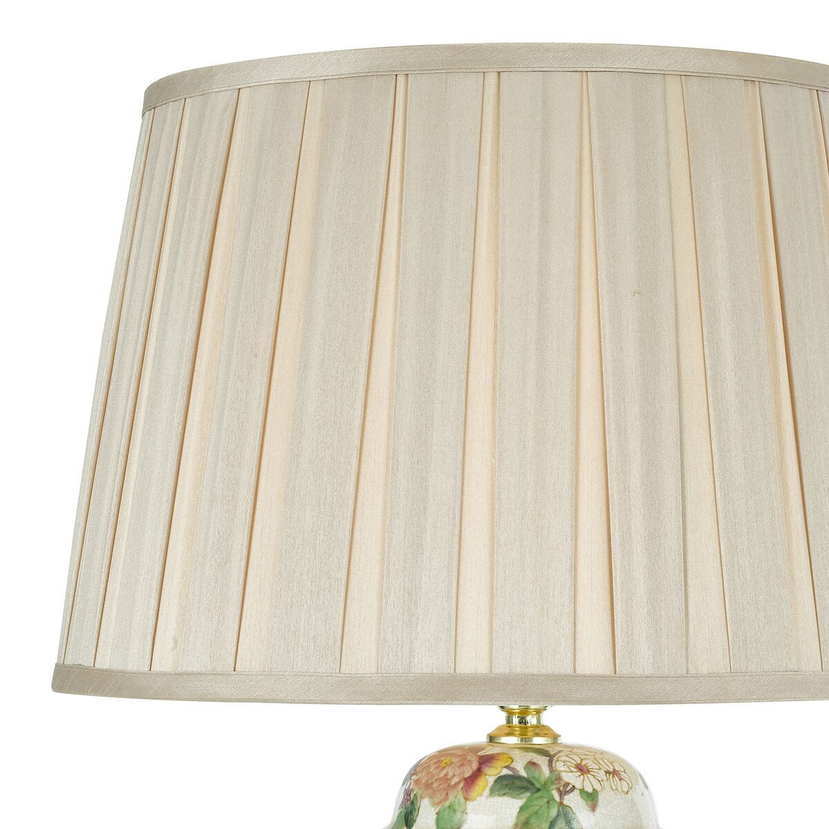 Peony Table Lamp Floral Design Base Only<br>Multi Coloured - Image 3