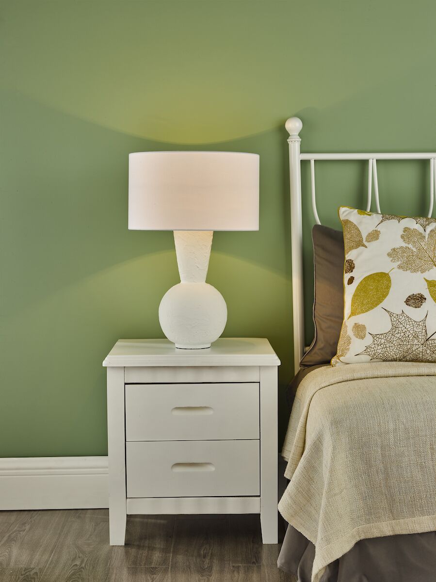 Perla Table Lamp Matt White Base Only<br>Matt White - Image 3