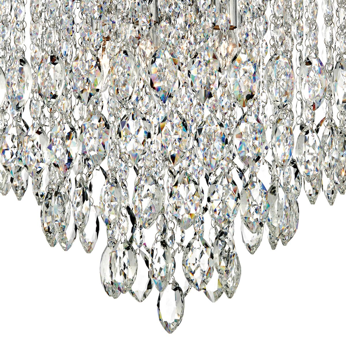 Pescara 5 Light Round Pendant Decorative Crystal<br>Crystal - Image 3