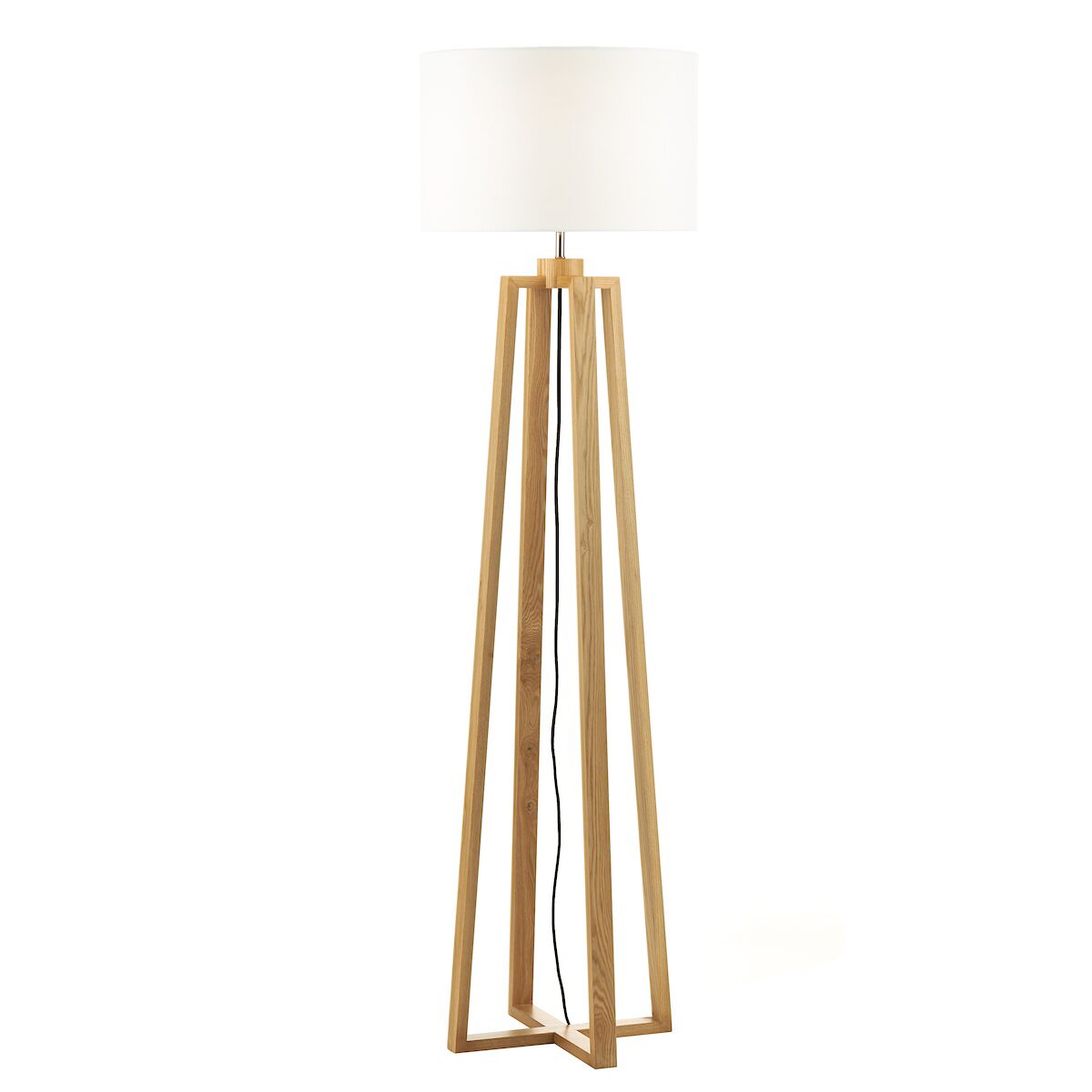 Pyramid Table & Floor Twin Pack Comes With Shade s<br>Wood - Image 3