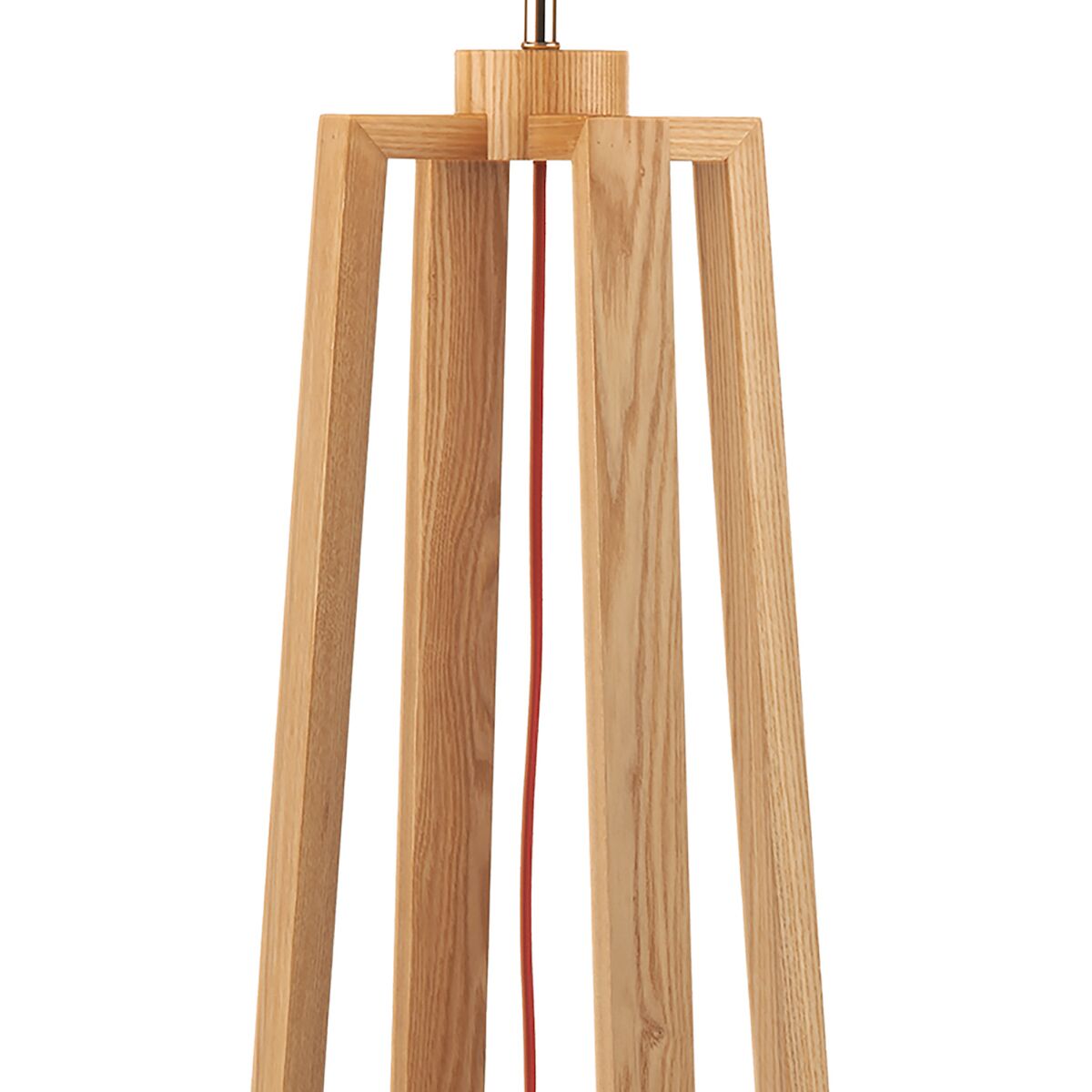 Pyramid Table & Floor Twin Pack Comes With Shade s<br>Wood - Image 4