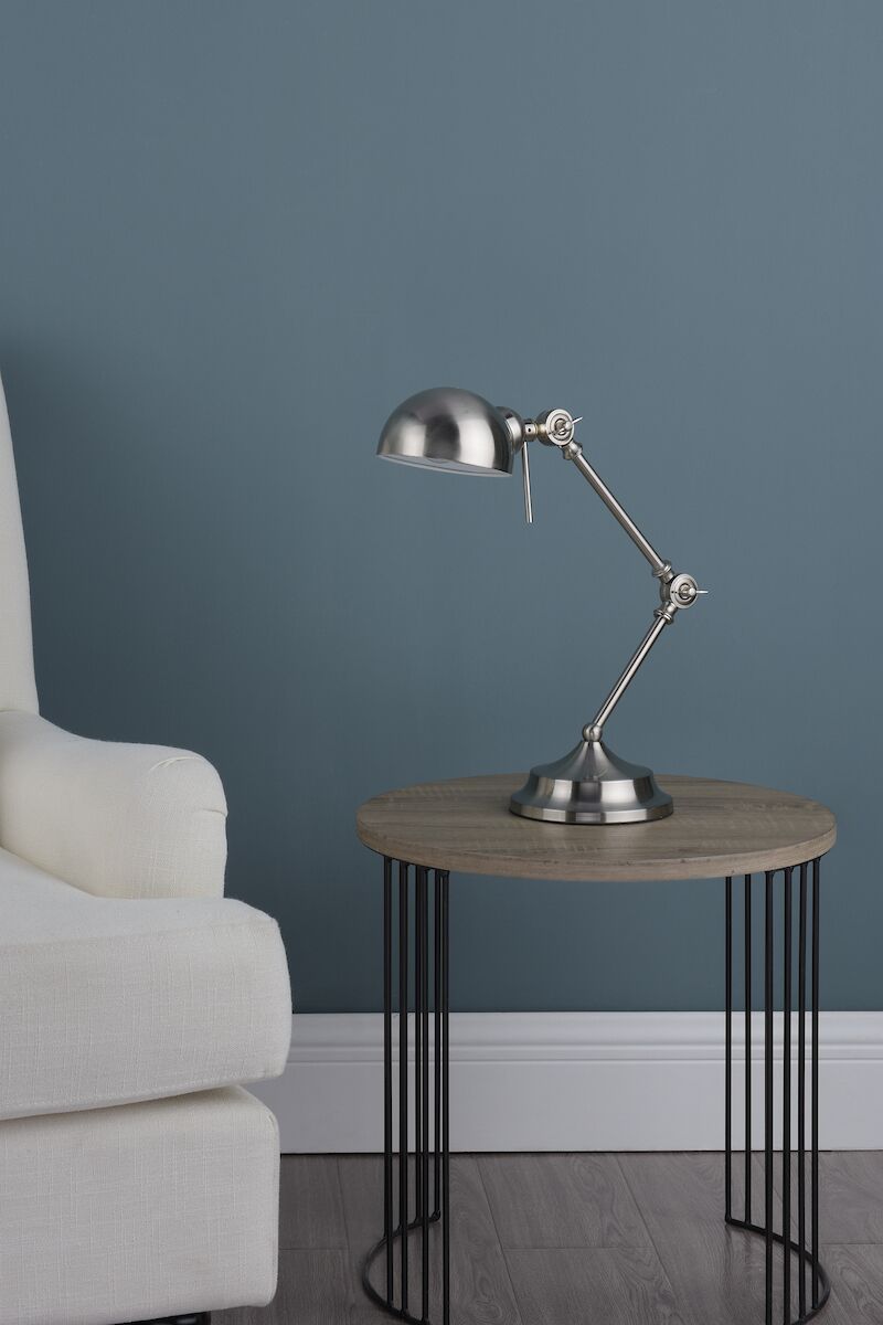 Ranger Task Table Lamp Satin Chrome<br>Satin Chrome - Image 5