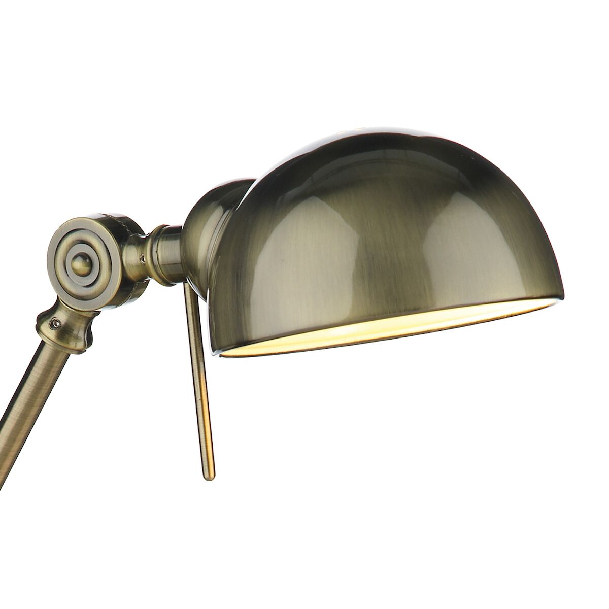 Ranger Task Table Lamp Antique Brass<br>Antique Brass - Image 3
