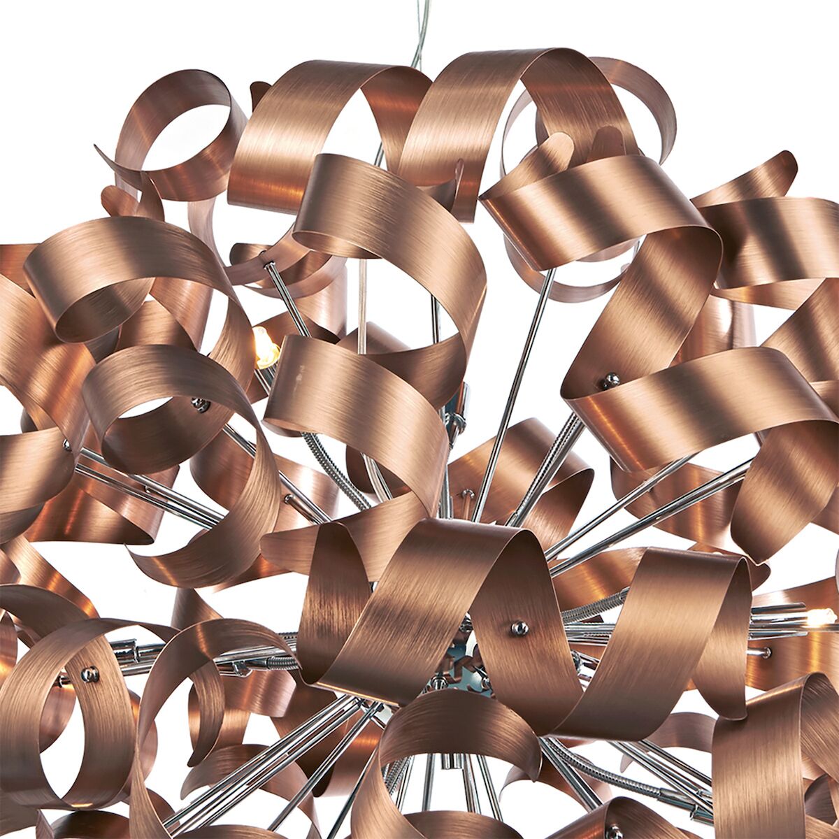 Rawley 12 Light Pendant Brushed Copper<br>Brushed Copper - Image 3