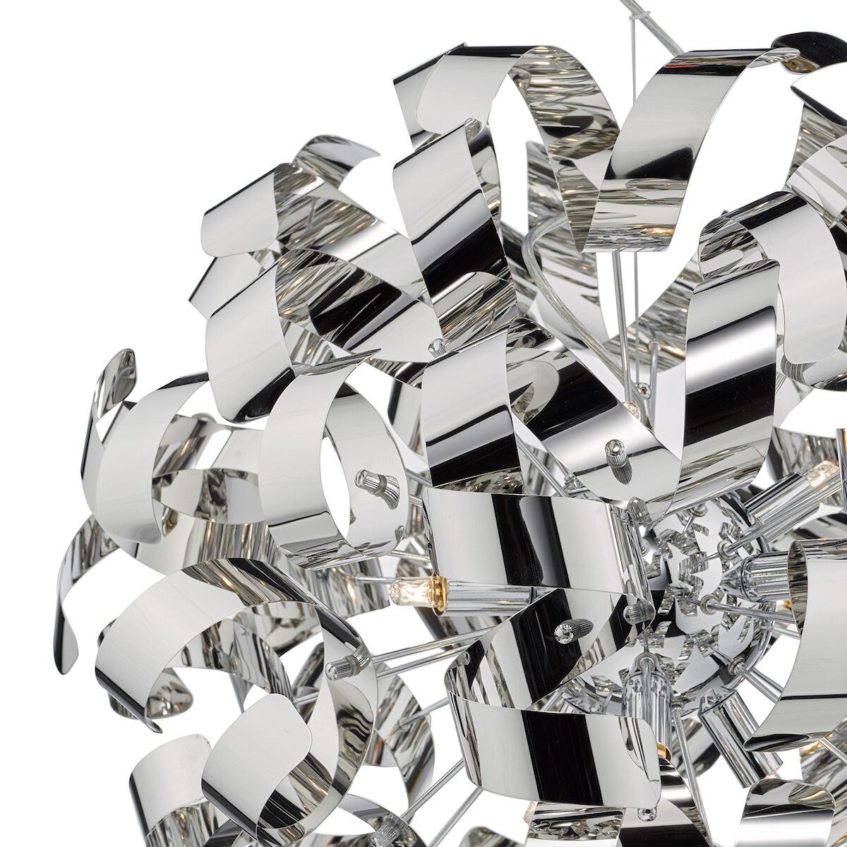 Rawley 9 Light Pendant Polished Chrome<br>Polished Chrome - Image 4