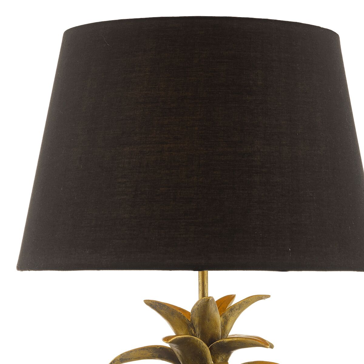 Safa Pineapple Table Lamp Gold With Shade <br>Matt Gold - Image 3