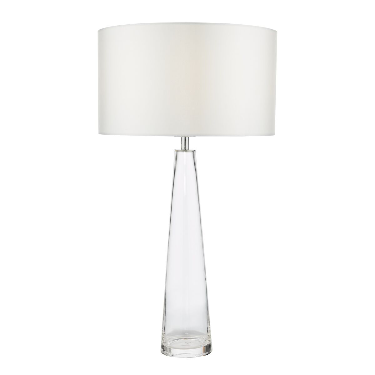Samara Table Lamp Clear Glass Base Only<br>Glass