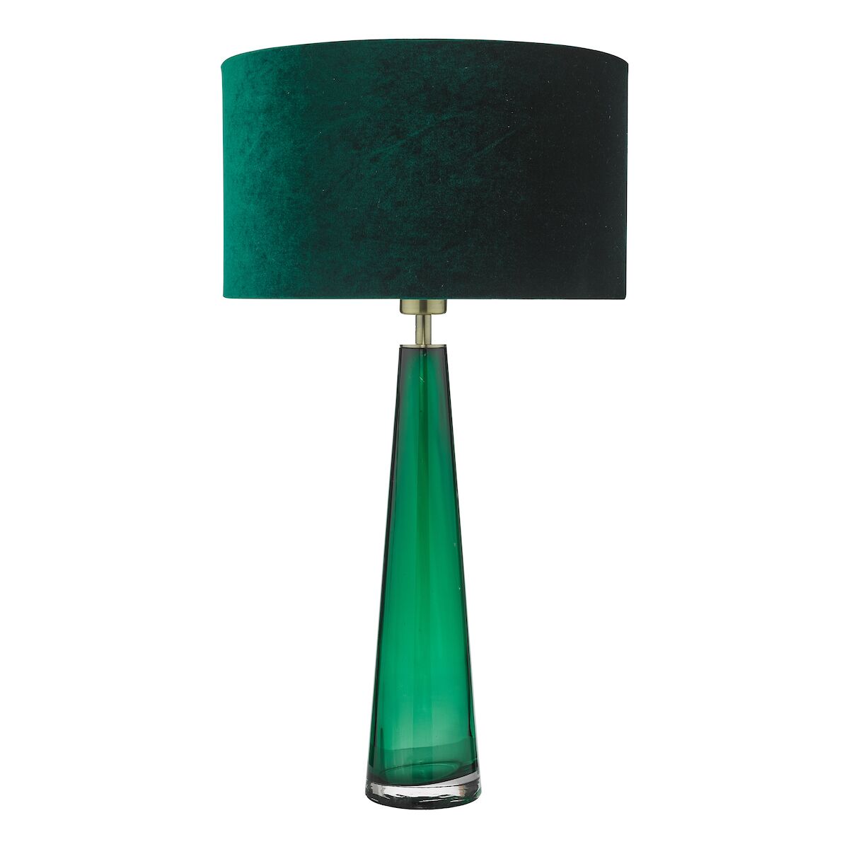 Samara Table Lamp Green Glass Base Only<br>Green Glass - Image 2