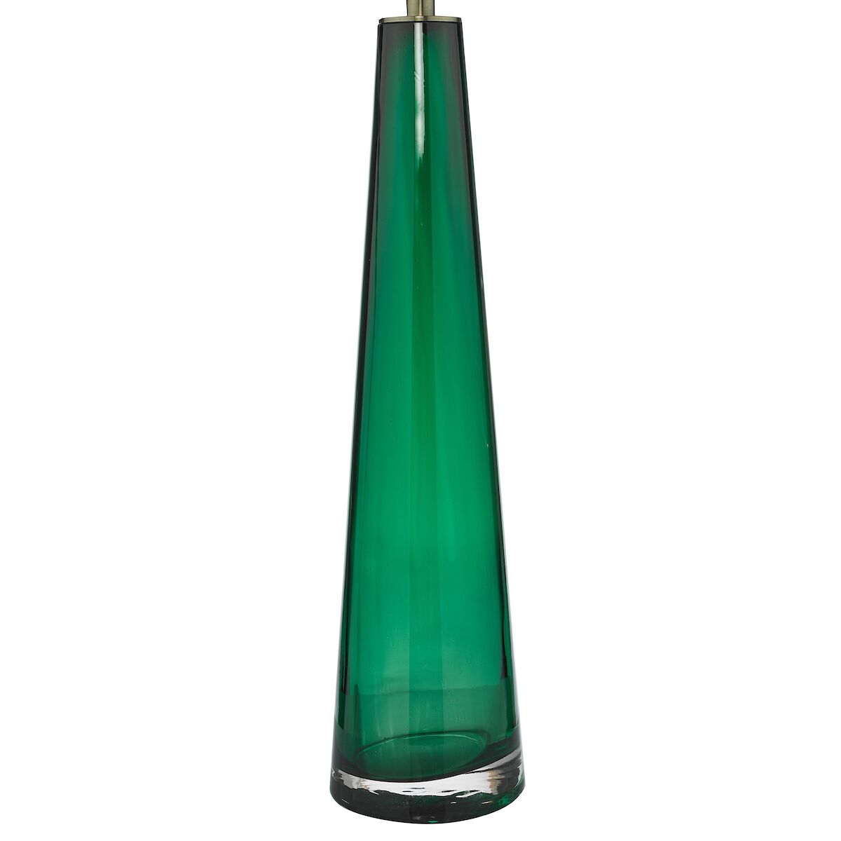 Samara Table Lamp Green Glass Base Only<br>Green Glass - Image 4
