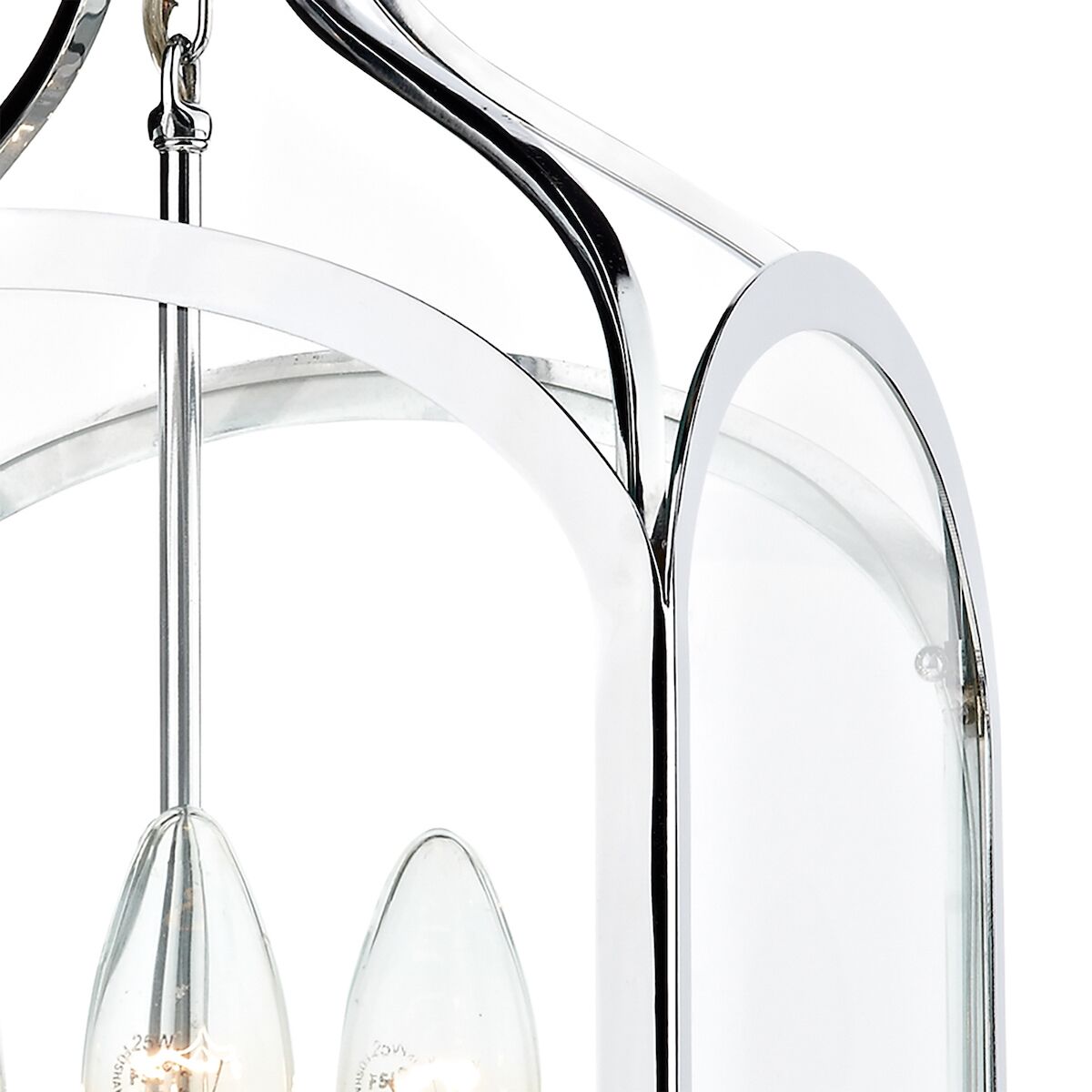 Senator 3 Light Pendant Polished Chrome<br>Polished Chrome - Image 4
