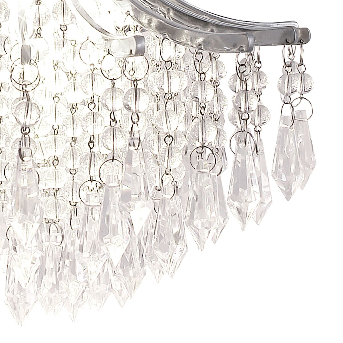 Suri 1 Light Pendant Crystal Polished Chrome<br>Polished Chrome - Image 3