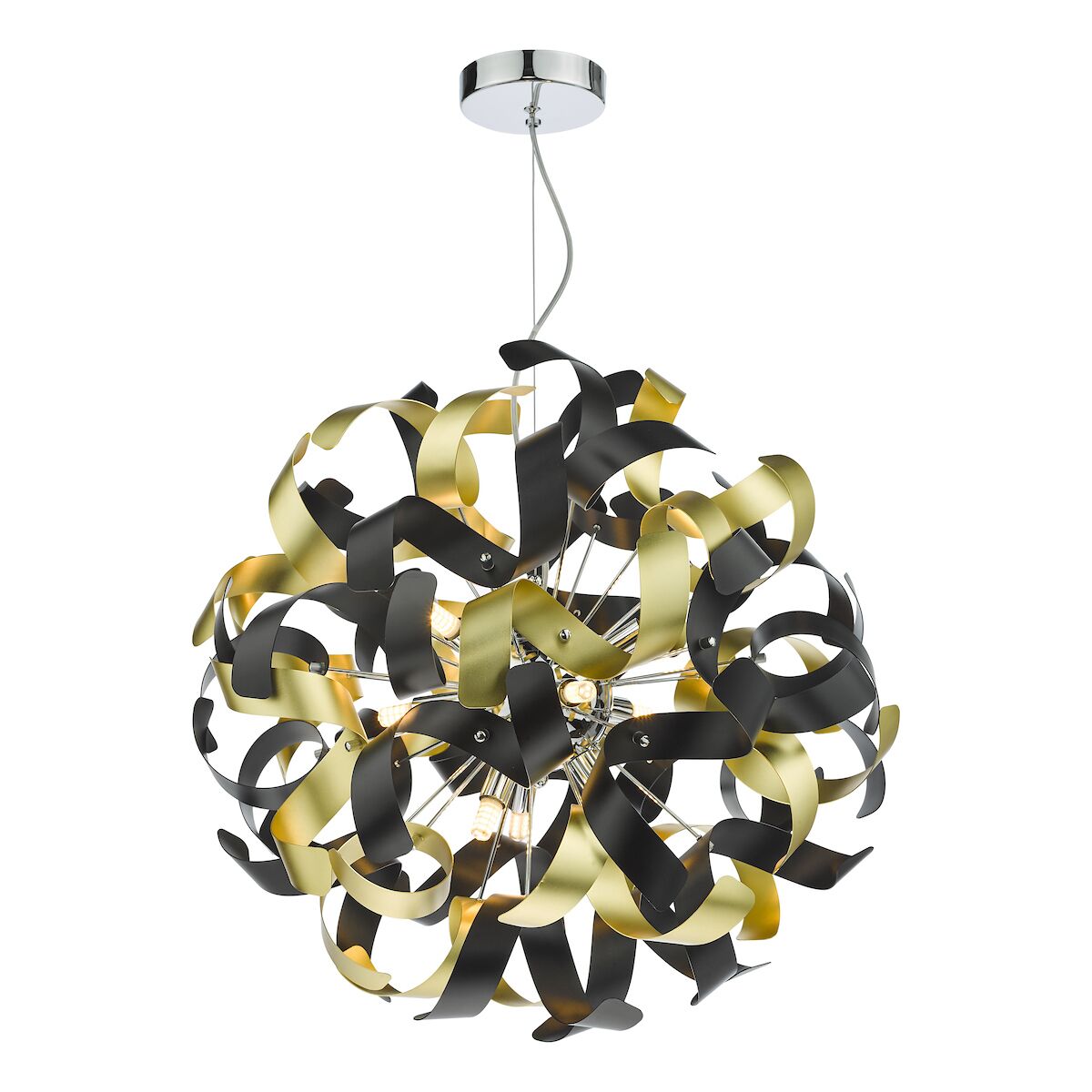 SWASH 9 Light Polished Chrome Suspension Only<br>Polished Chrome - Image 5