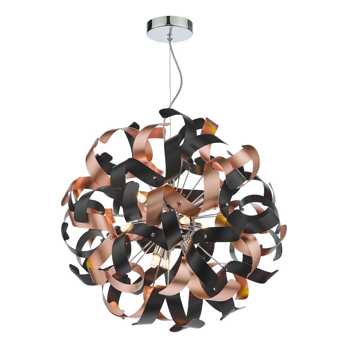 SWASH 9 Light Polished Chrome Suspension Only<br>Polished Chrome - Image 9