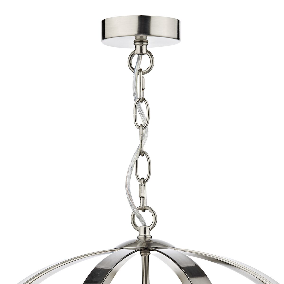 Symbol 3 Light Pendant Satin Chrome<br>Satin Chrome - Image 3