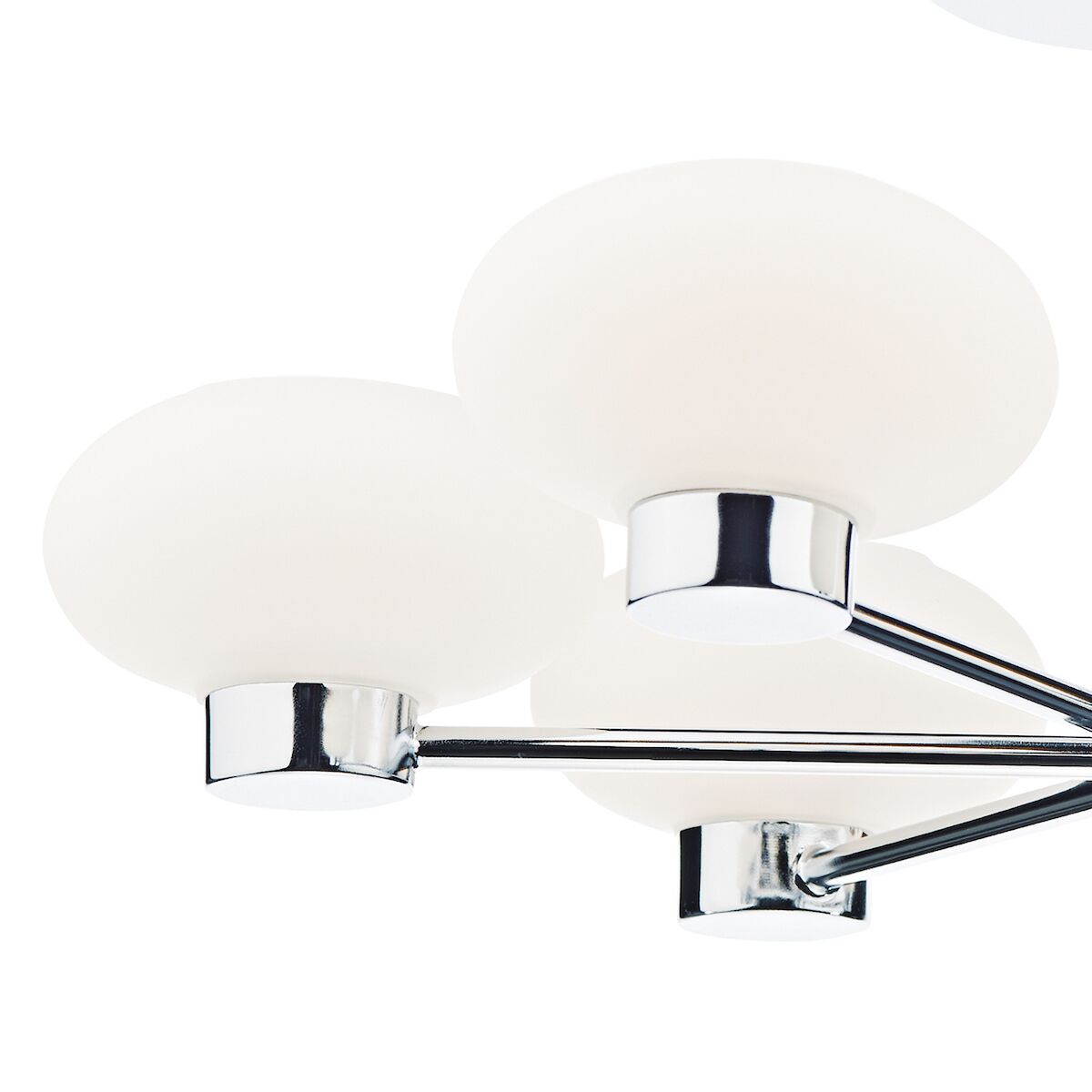 System 6 Light Semi Flush Polished Chrome<br>Polished Chrome - Image 3