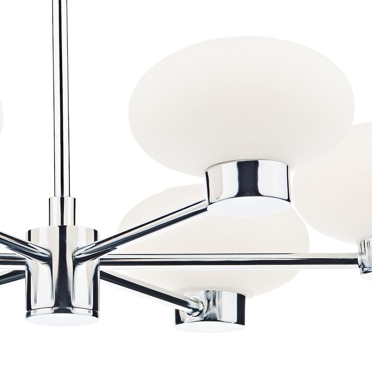 System 6 Light Semi Flush Polished Chrome<br>Polished Chrome - Image 4