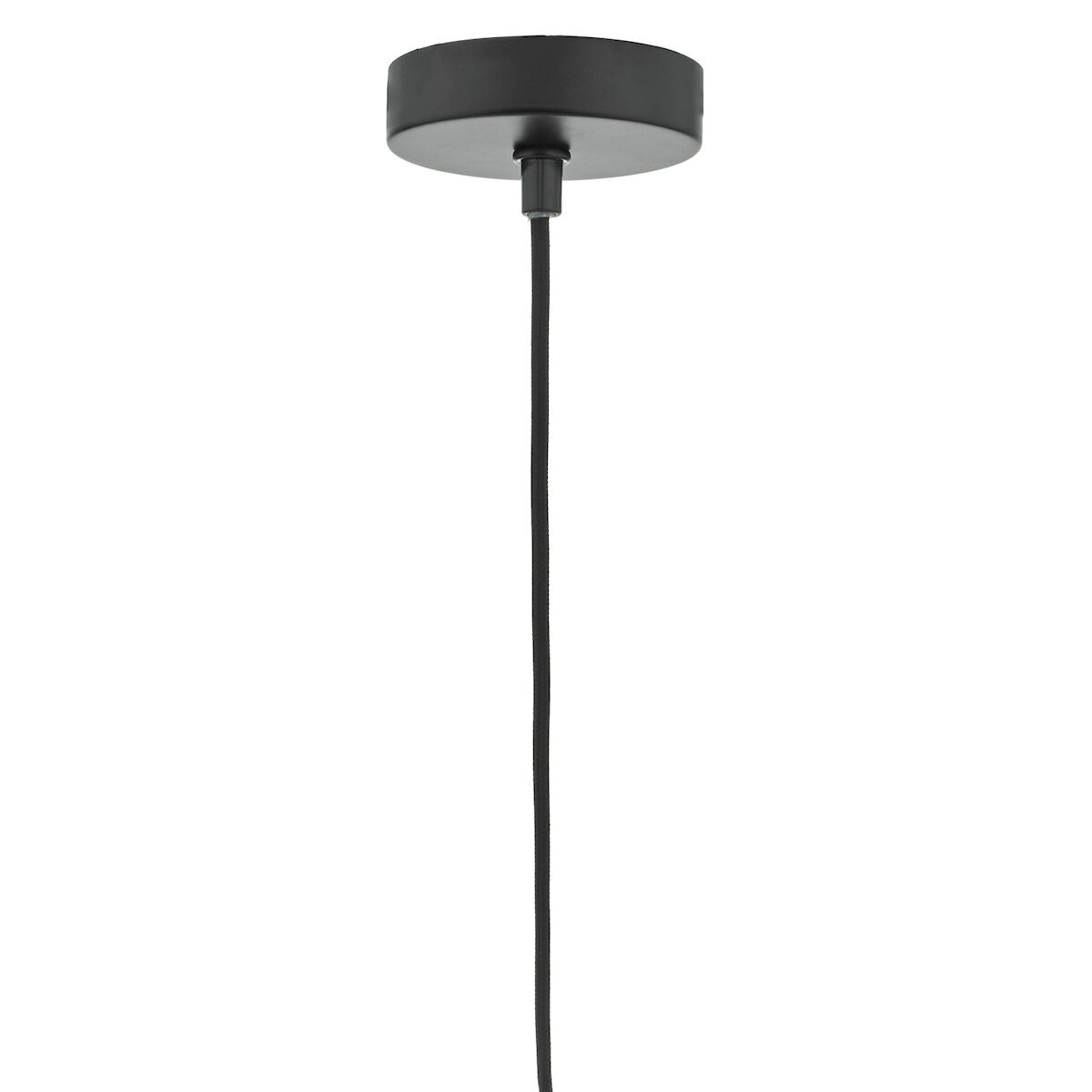Taplow Pendant Black & Copper<br>Matt Black - Image 3