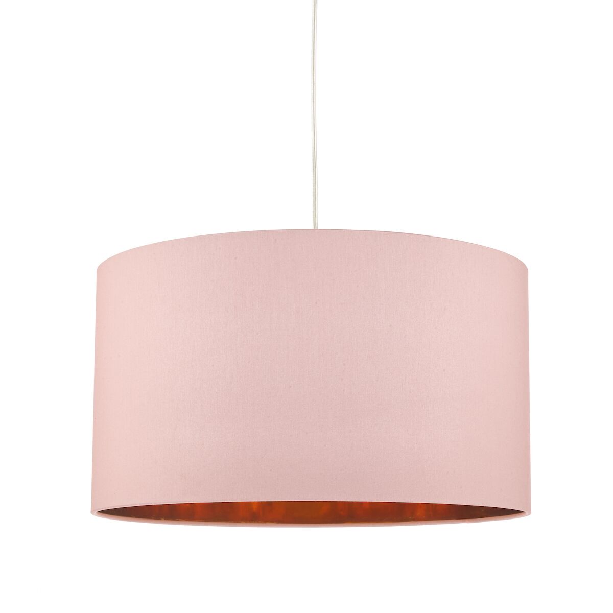 Timon Easy Fit Pendant Shade Pink With Rose Gold Lining<br>Pink - Image 2