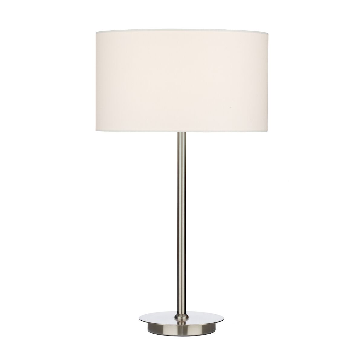 Tuscan Table Lamp Satin Chrome Base Only<br>Satin Chrome