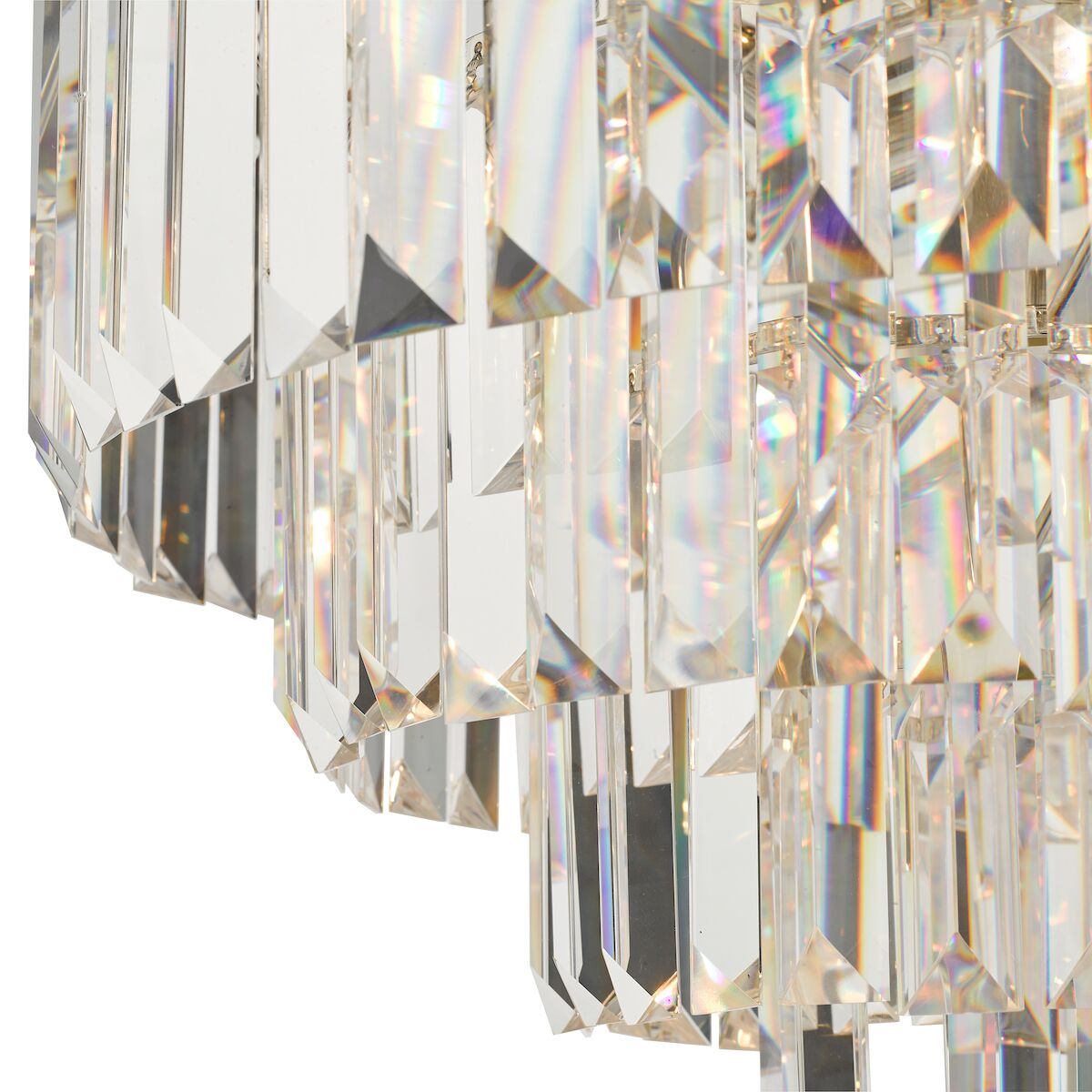 Vyana 4 Light Pendant Polished Nickel Crystal<br>Crystal - Image 4